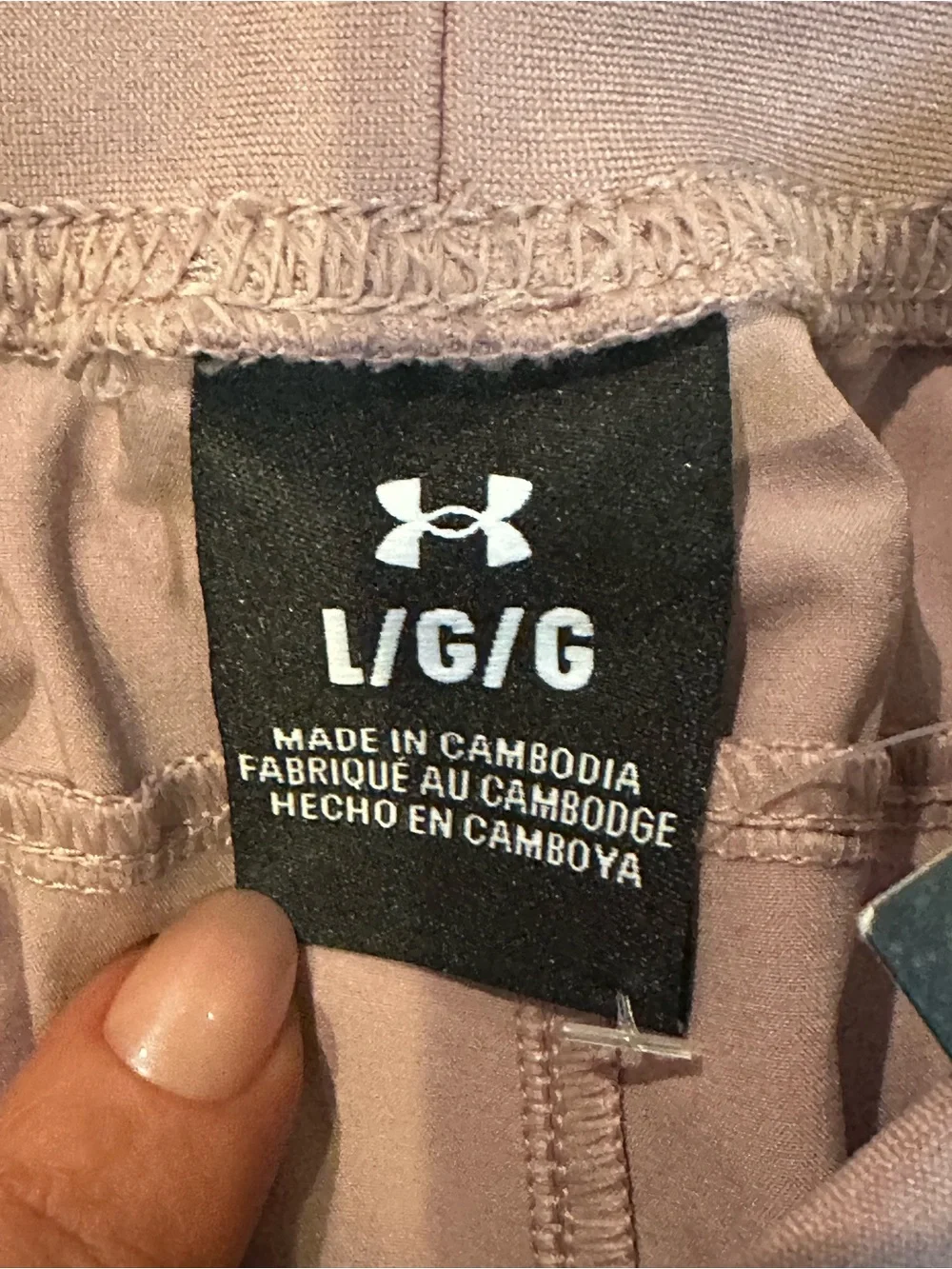 NWT Under Armour UA Rival Women’s Joggers Mauve Pink - Large
